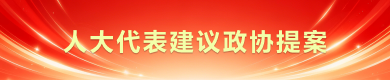 人大代表建议政协提案